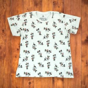 Disney Minnie Mouse All Over Print T-shirt Women's Size 2XL Short Sleeve